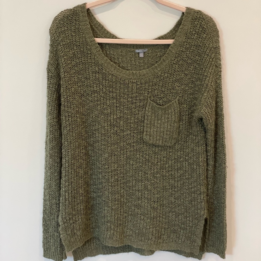 Oversized knit sweater